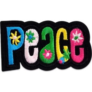Peace - Tygmärke - Brodyrmärke