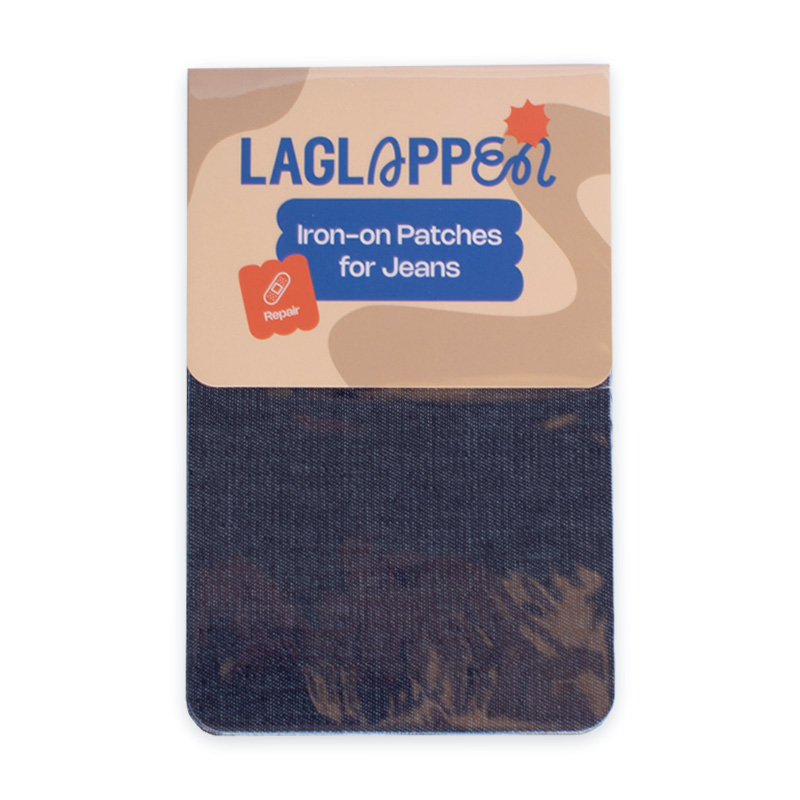 påstrykbara jeanslappar