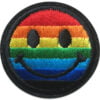 Regnbågsfärgad Emoji - tygmärke