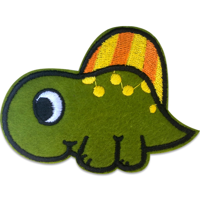 Gullig dino - Tygmärke