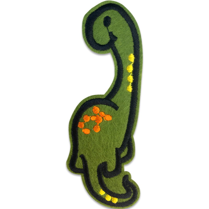 Lång dino - Tygmärke