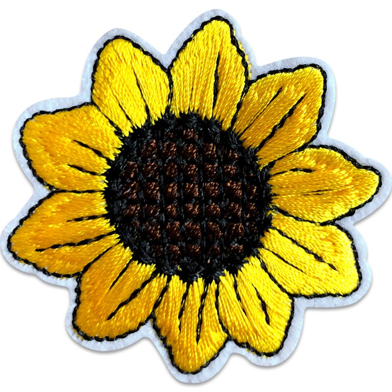 Blomma solros - Tygmärke