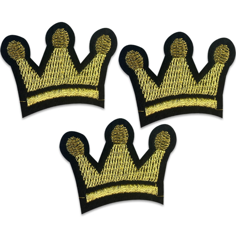 Trekronor guld - Tygmärke