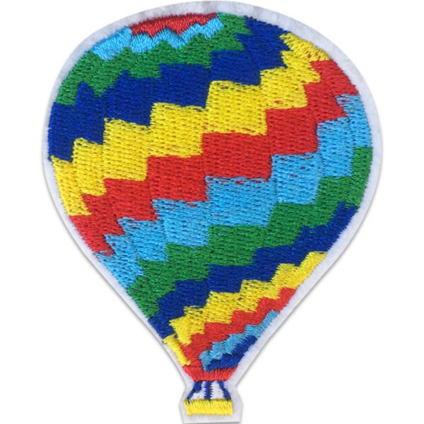 Färgglad luftballong - Applikation - Patch - Tygmärke