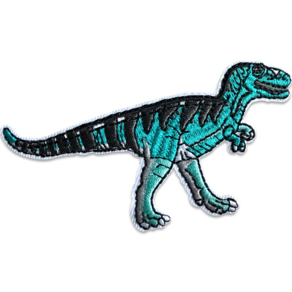Tyrannosaurus Rex Blå - Tygmärke
