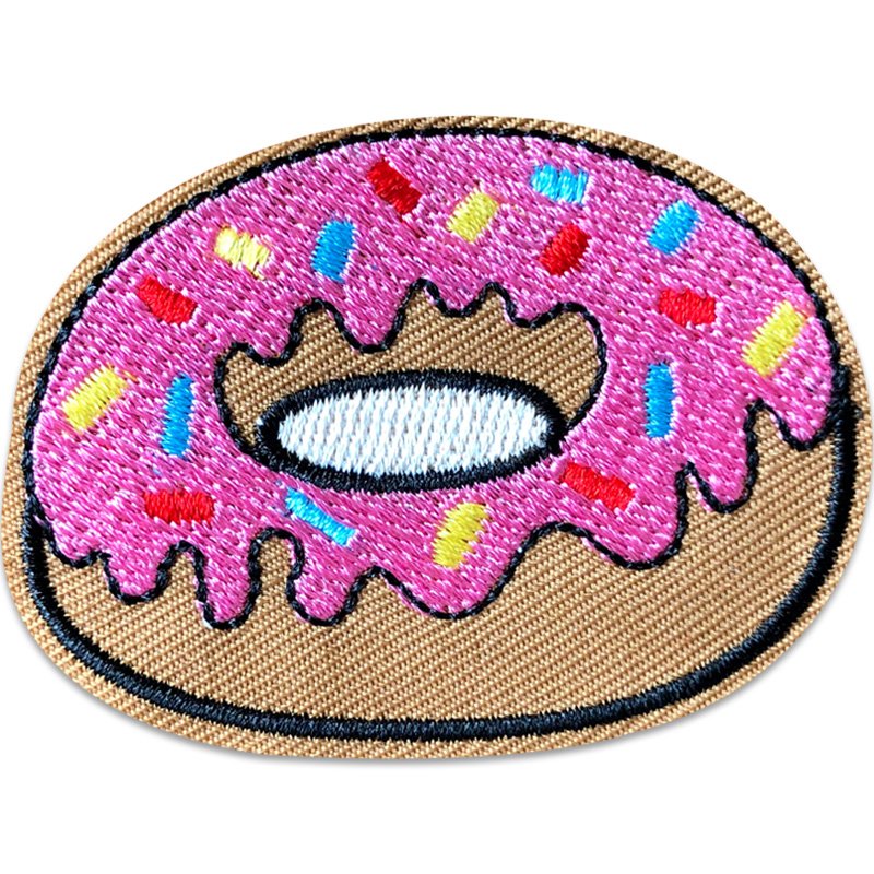 Smaskig donut - Tygmärke