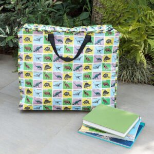 Stor förvaringsväska motiv dinosaurier