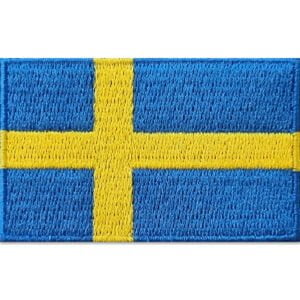 svenska flaggan tygmärke