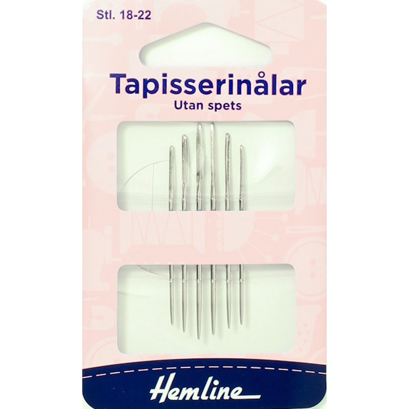Nålar - Broderi- & pärlnålar , Tapisseri - Nr 18-22