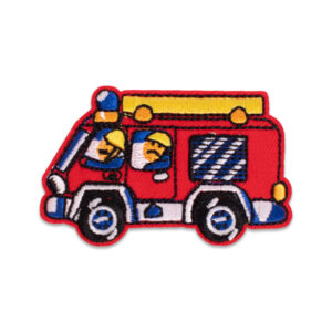 Häftig brandbil - Tygmärke