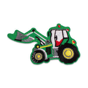 grävskopa traktor tygmärke