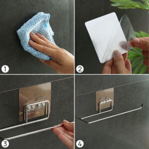 hushållspappershållare guide