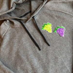 vindruvor tygmärken tröja