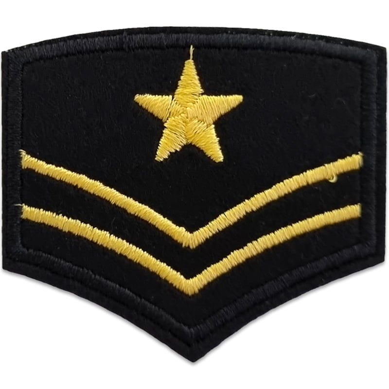 Militär stjärna - Tygmärke