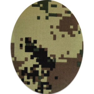 Kamouflage oval lagningslapp