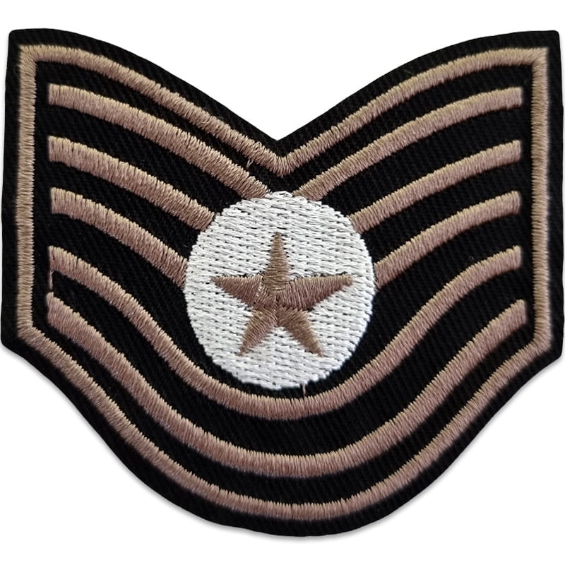 Stjärna militäremblem - Tygmärke