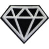 Svart diamant - tygmärke