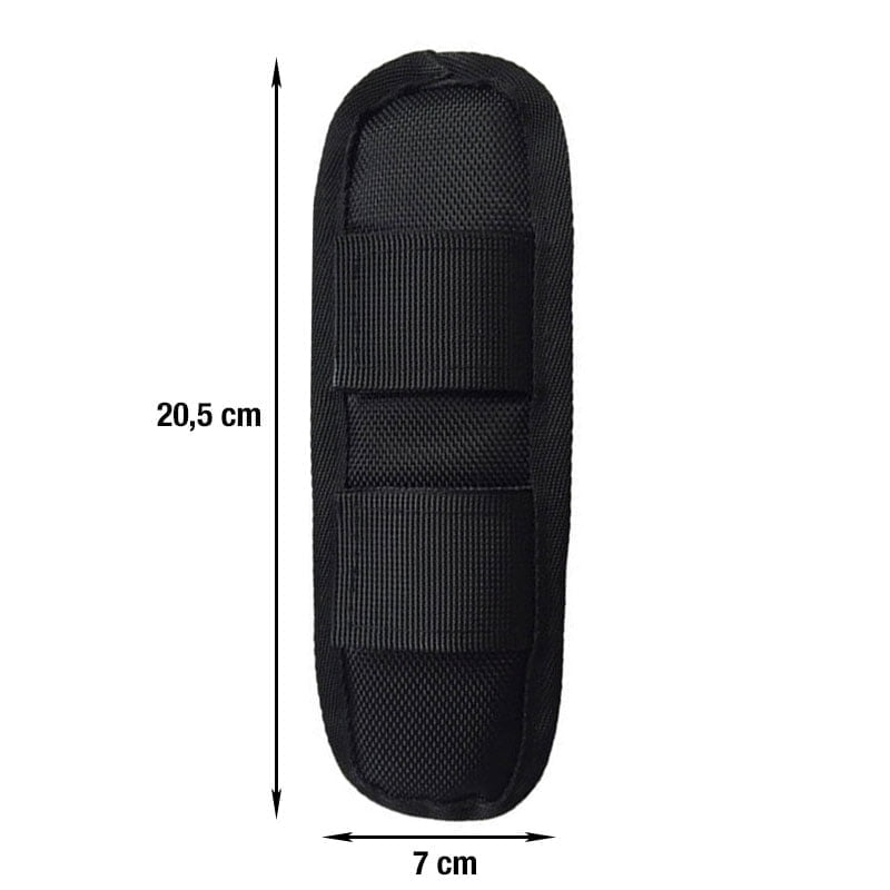 Axelbandskudde för väskor och ryggsäckar - 20 cm