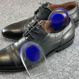 Mjuka silikonkuddar för hälar som gör ont