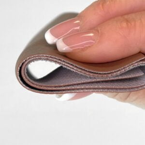 Syntetläder från sidan