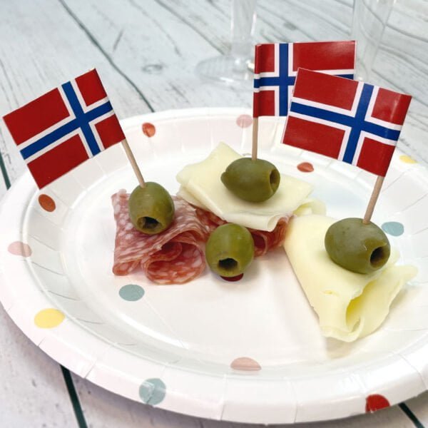 tandpetarflaggor norska flaggan