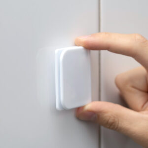 fäste för duschdraperi