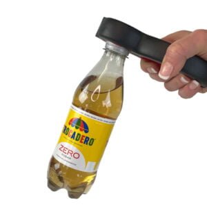 Flasköppnare som hjälper till att öppna PET korkar