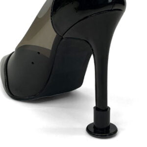 svarta tassar till högklackat