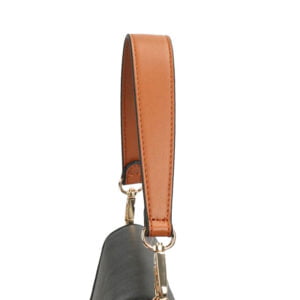 axelrem till handväska brun