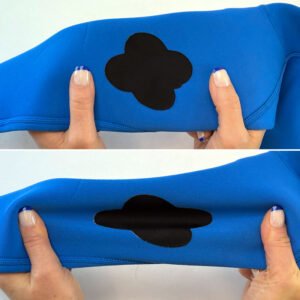 självhäftande stretchlapp