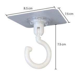 självhäftande takkrok