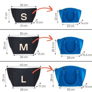 insats till handväska