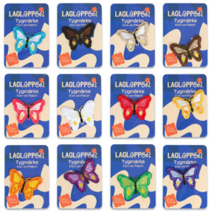 tygmärken fjärilar