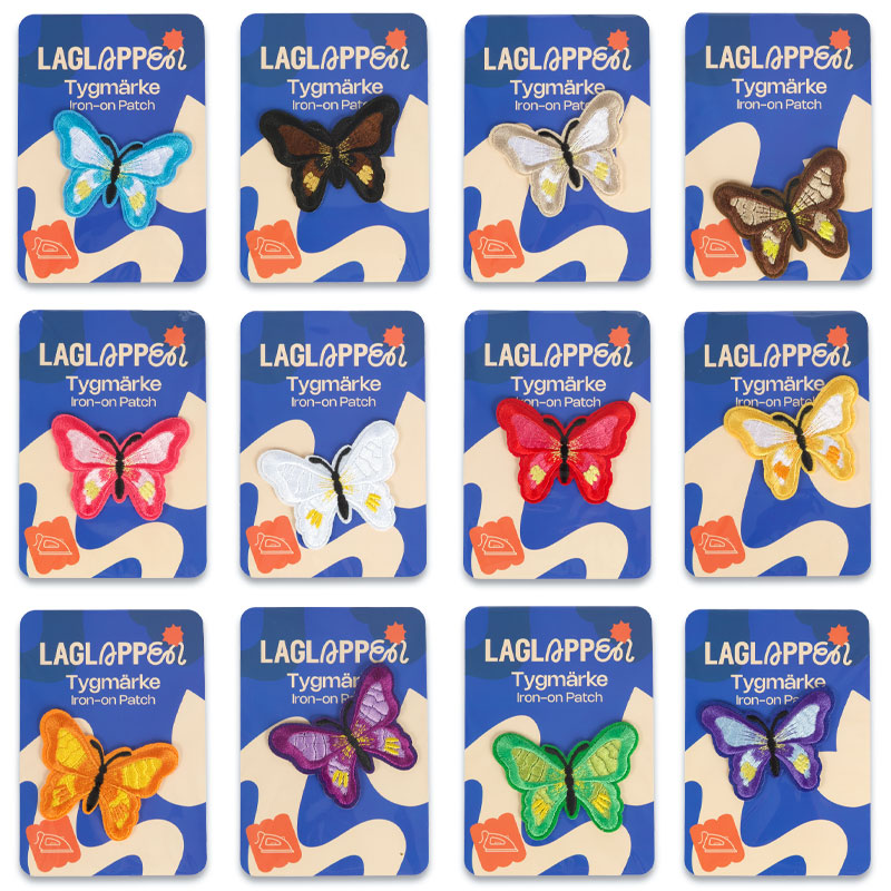 tygmärken fjärilar