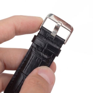 Ögla till klockarmband i läder