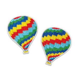 tygmärken luftballonger