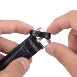 ögla till klockarmband i läder